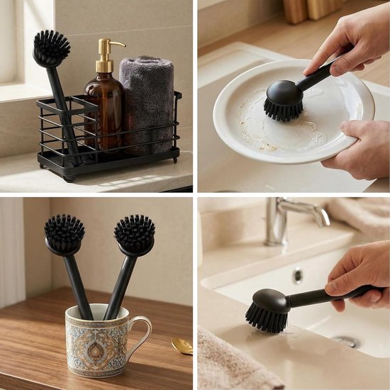 reinigingsborstel - hoge kwaliteit voor keuken en badkamer, praktisch ontwerp, effectieve reiniging, duurzaam en gemakkelijk te wassen — afbeelding 4