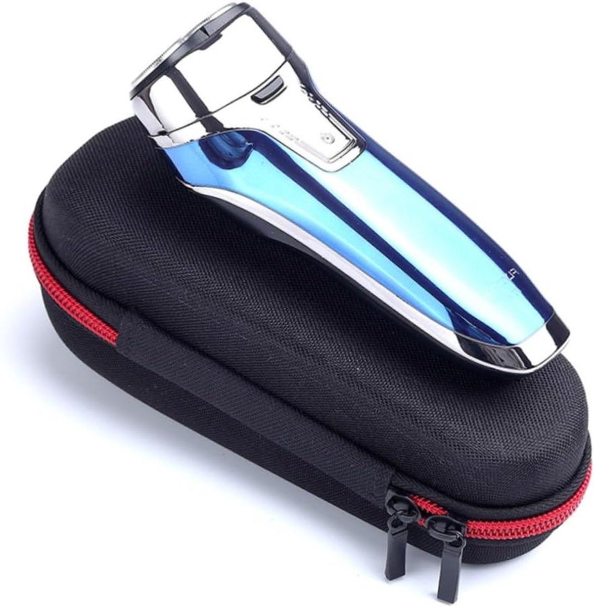 Reisetui Scheerapparaat - Opbergtas Elektrisch - Veilig Opbergen - Schokbestendig EVA Materiaal - 175 x 7 x 7 cm - Zwart