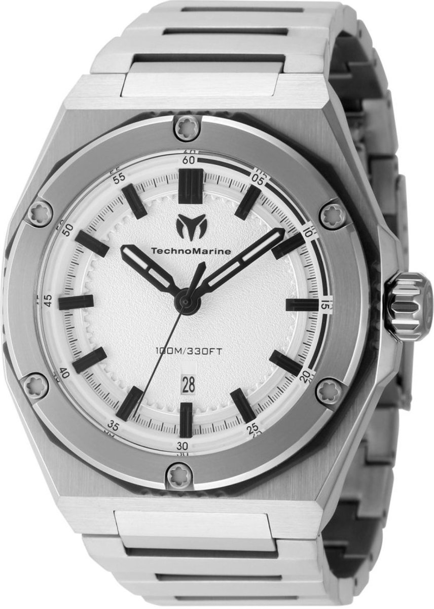TechnoMarine CORAL - Legacy TM-416060 Heren Quartz Horloge - 45 mm
