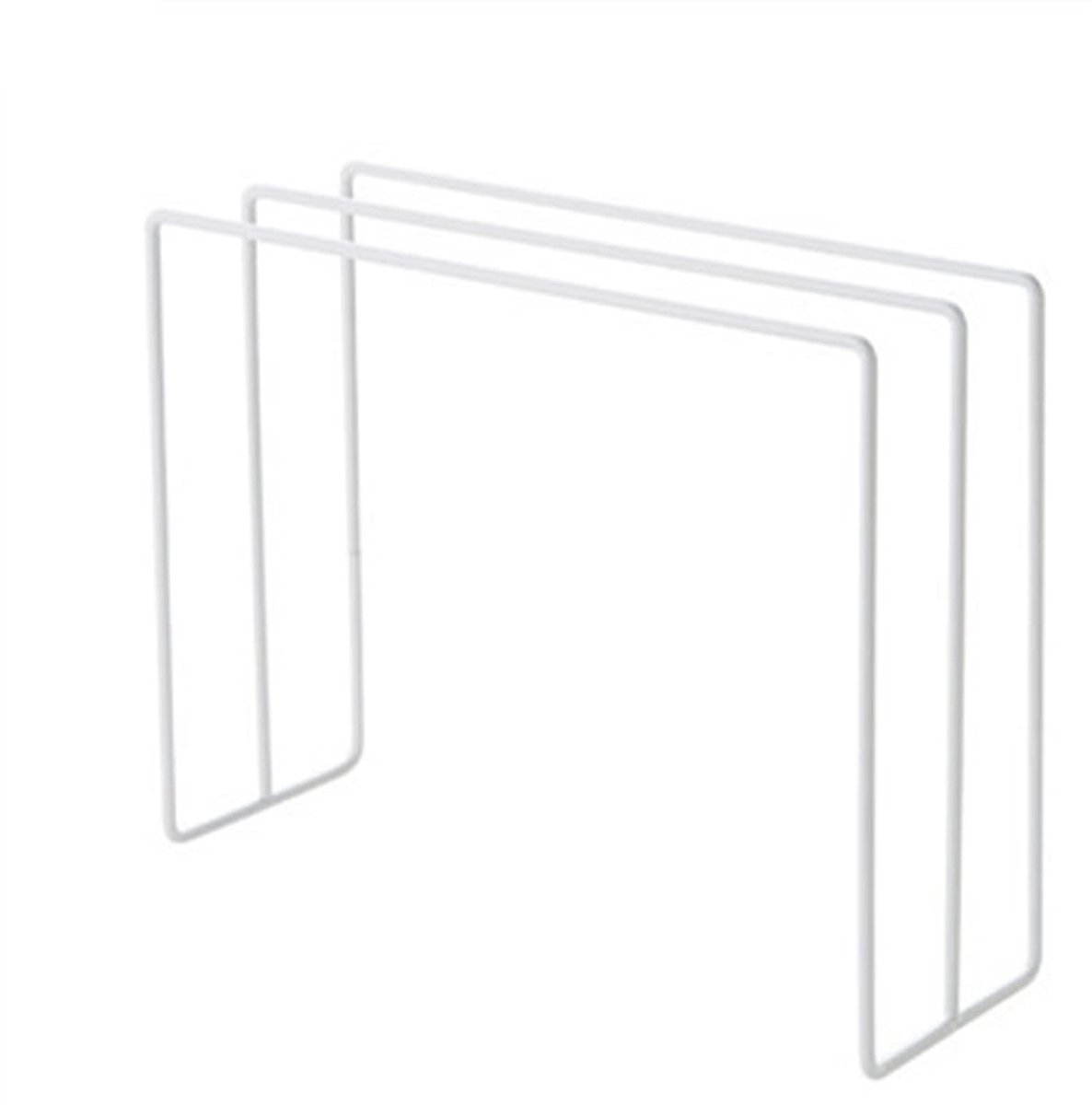 Droogrek, Ijzeren Vaatdoek Handdoekhouder, Staande Rag Rack voor Keuken of Badkamer Gootsteen, Roestvrij Ijzer Materiaal (White)