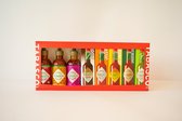 Tabasco Giftset 8-delig – 5 x 148 ml en 3 x 256 ml – Cadeauset Hete Sauzen voor Liefhebbers