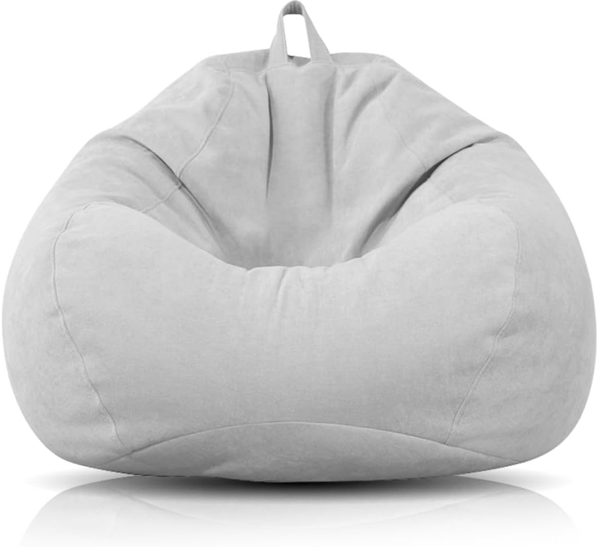 Zitzak XL Overtrek 100x120 cm, Druppelvormige Zitzakken Alleen Overtrek (Zonder Vulling), Bean Bag Chair voor Volwassenen & Kinderen, Gaming Zitzak voor Woonkamer, Kinderkamer, Buiten & Decoratie