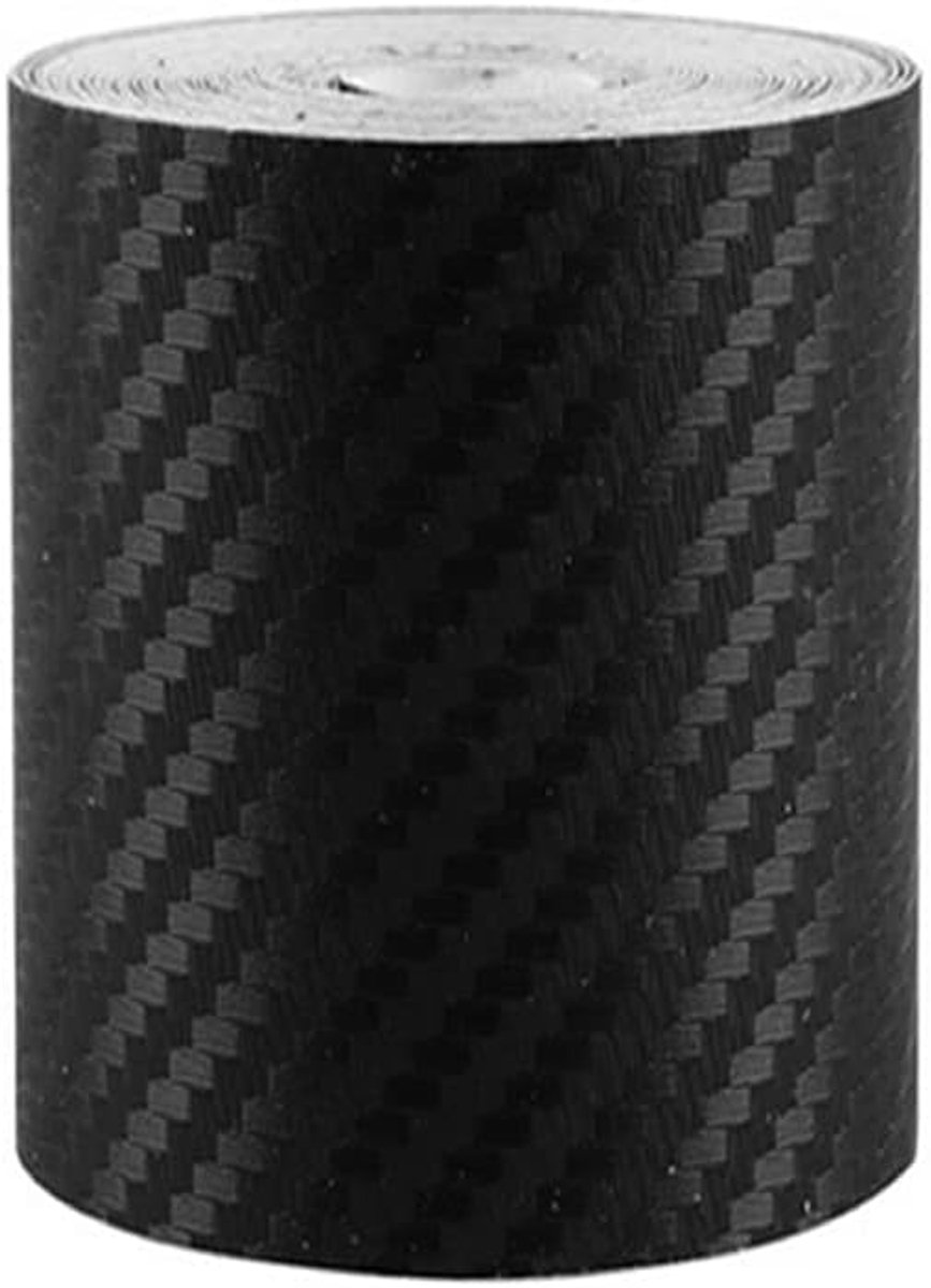 Autodeur Dorpel Trim Beschermer 7 cm x 5 m Koolstofvezel Autodeur Randbescherming Beschermende Plakbandfolie Bumper Sticker Strip Anti-Kras Beschermende Vrachtwagen