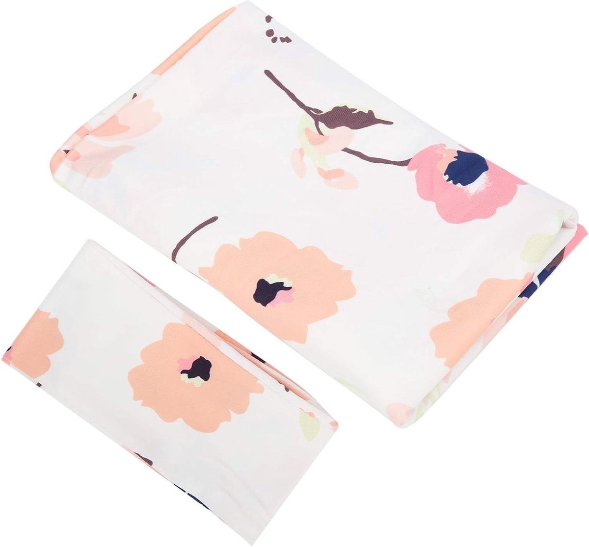 Peuter Inbakerdeken - Wikkeldoek Baby - Comfortabel Slapen - Milieuvriendelijke Stof - 80x80 cm - Bloemenprint