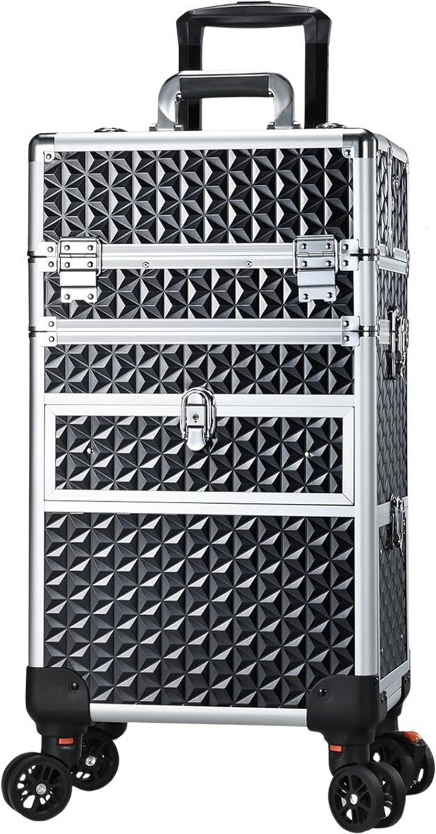 Make-up Trolley met Wielen – Groot – Afsluitbaar – Met Lades
