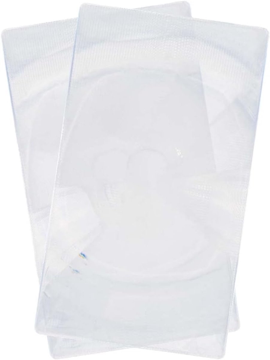 SnelShoppen - 2x Fresnel Vergrootglas Set - 2 Stuks - 9.9 x 5.7 Inch - Acryl Heldere Optische Lens - Ideaal voor Lezen, Juweelinspectie, Hobby's en Me