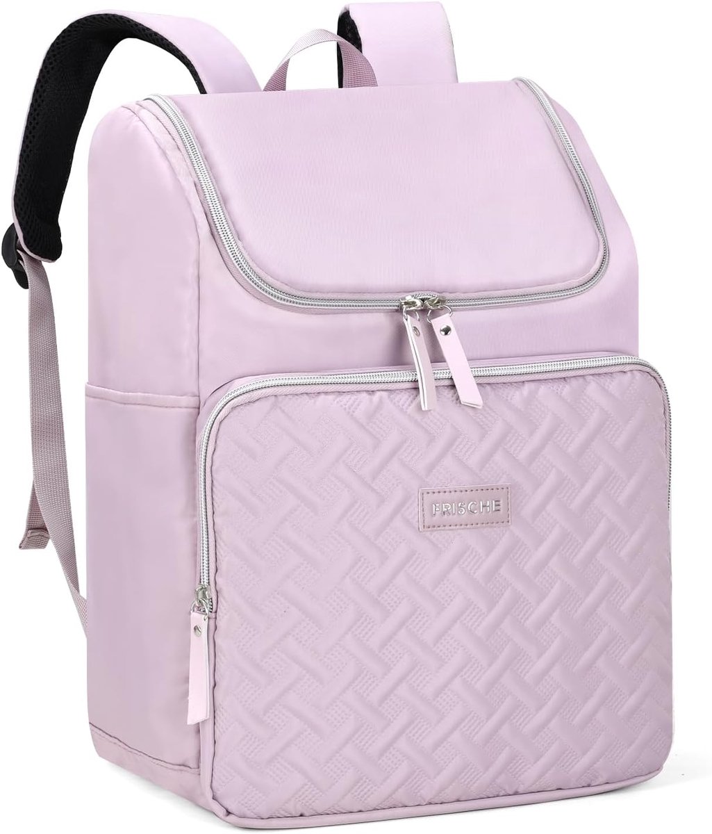 SnelShoppen - 17L Rugzak Koeltas Insulated Lekvrij voor Vrouwen, 17 Blikjes Kleine Thermo Koeltas Rugzak voor Camping, Strand, Lunch en Picknick, Paar