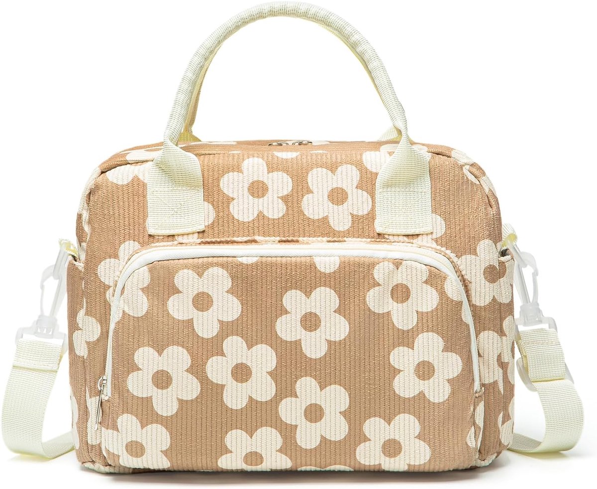 SnelShoppen - Kleine koeltas 12L voor mannen en vrouwen, geïsoleerde lunchtas met verstelbare schouderbanden, opvouwbare mini-koeltas voor werk, pickn