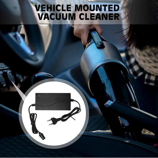 SnelShoppen - Auto-Voedingsadapter Spanningsomvormer 180W/15A voor Koelbox, Stofzuiger, Compressor, Bandenpomp - Sigarettenaansteker AC-DC Adapter van Snelshoppen — afbeelding 5