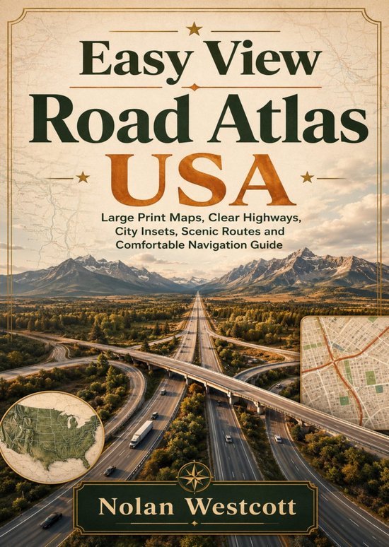 Easy View Road Atlas USA - cover