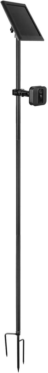 SnelShoppen - Kegelvormige Grondpen 31,5 inch of 47,3 inch voor Beveiligingscamera's en Zonnepanelen - Vloerstandaard voor Blink, Ring, Arlo, Eufy, Wy