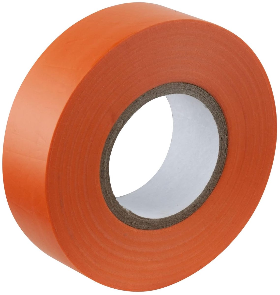 SnelShoppen - Isolatietape Oranje 19 mm x 20 m - Duurzaam Zelfklevend PVC voor Bescherming, Bundelen en Repareren van Kabels - 1 Rol