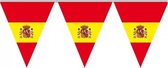 Spanje supporter vlaggenlijn 5 meter - Spaans thema
