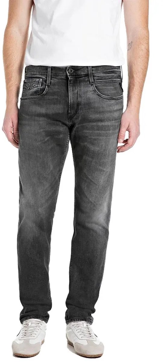 Replay M0914.000.573230 Broek Grijs 38 / 32 Man