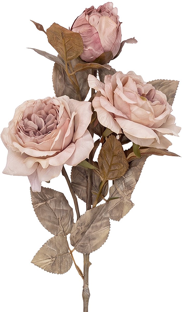 Clayre & Eef Kunstbloem Roze Kunststof