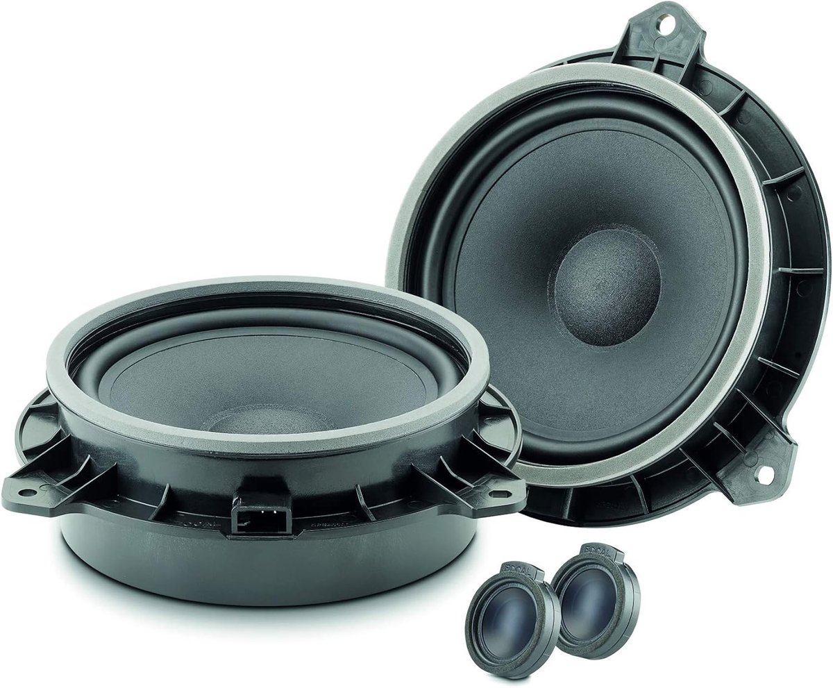 SnelShoppen - Focal IS Toy 165 Speaker Kit voor Toyota, Subaru, Scion, Lexus - Supersnelle Installatie, Geen Draadknipwerk, 100% Passend, Superieure G