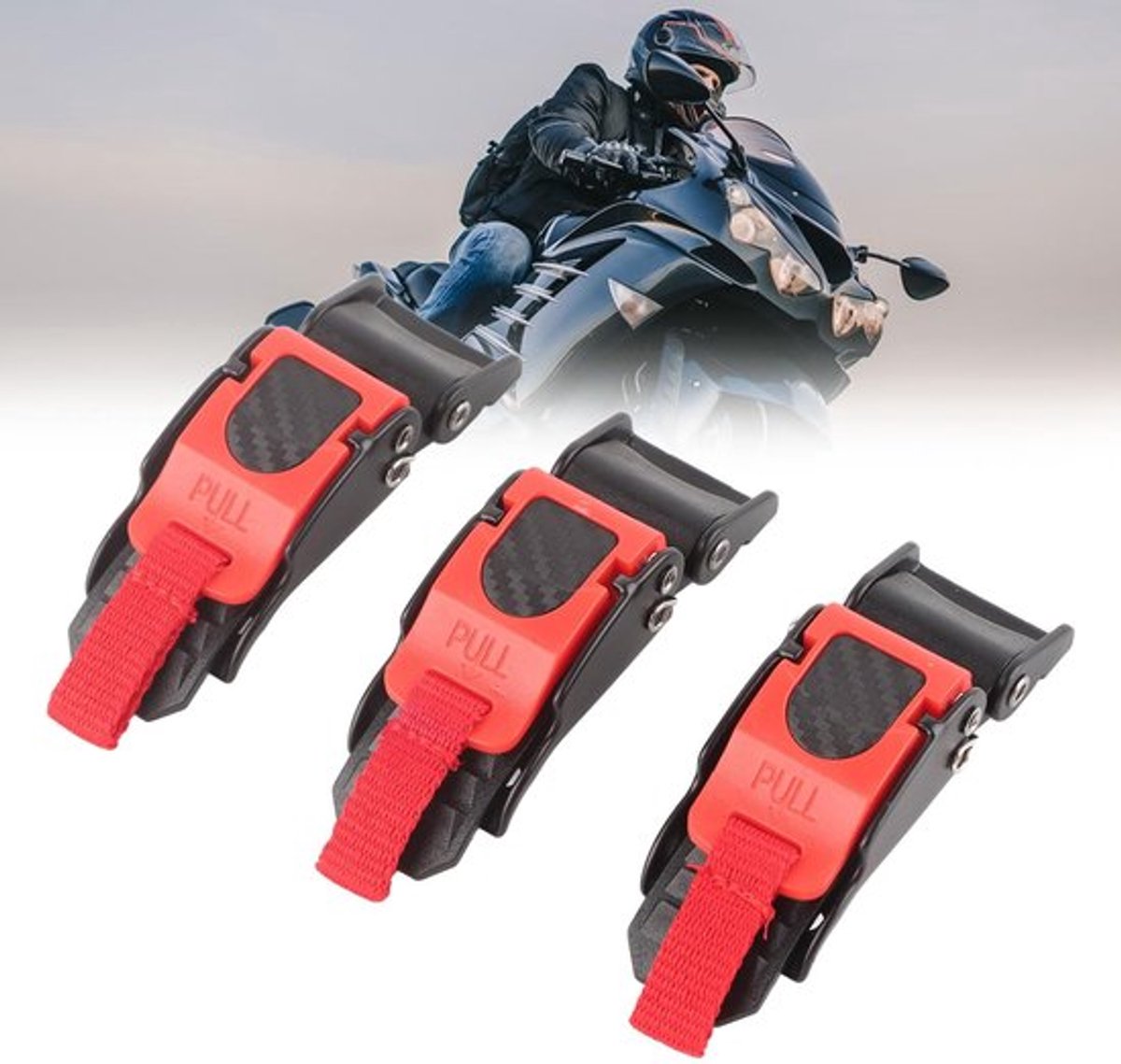 Helmgesp - Helmsluiting - motor Helm sluiting - Gesp scooter fiets
