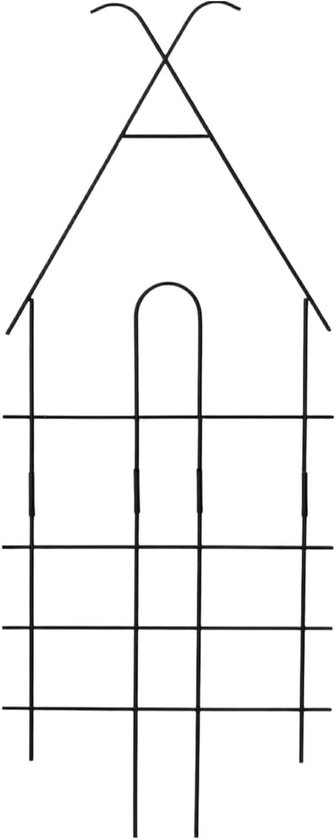 Klimplantsteun Metaal - Plantenrek Hek - Planten Ondersteunen - Verstelbaar Ontwerp - 31 cm Breed - Meerkleurig