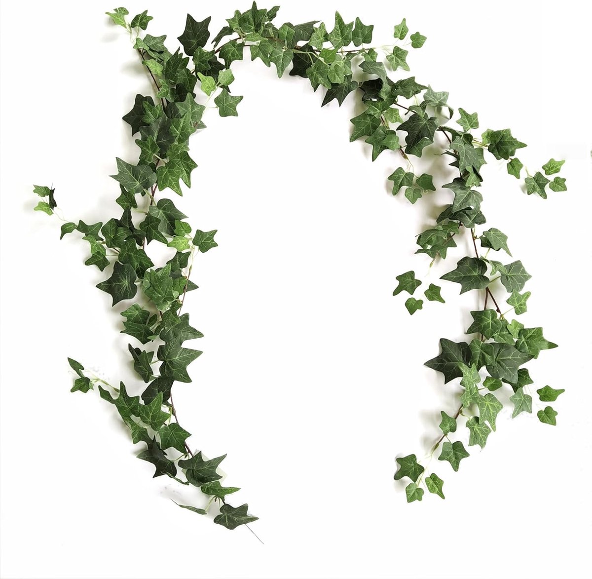 SnelShoppen - Kunstplant Ivy Hangend, 2 Stuks, 1.8 m Kunstplanten voor Bruiloft, Feest, Tuin, Balkon en Interieurdecoratie