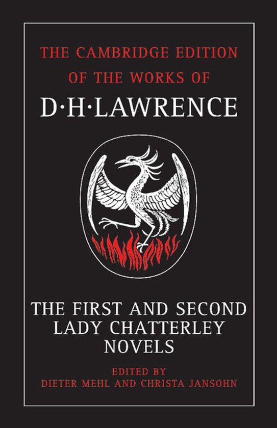 Boekcover: De Cambridge editie van de werken van D.H. Lawrence, De eerste en tweede Lady Chatterley romans.