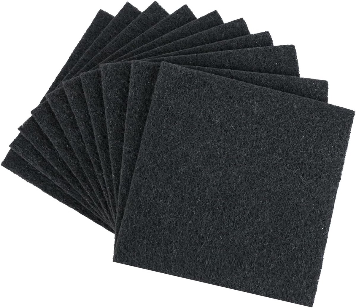 SnelShoppen - 10 Stuks Actieve Koolstoffilters voor Compostbak en Kattenbak - 165mm Geurab