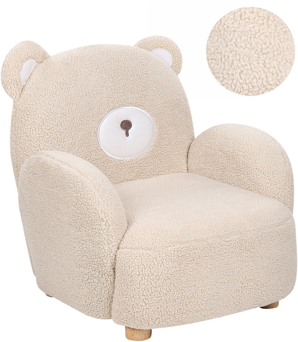 BOO - Kinderstoel - Beige - Polyester