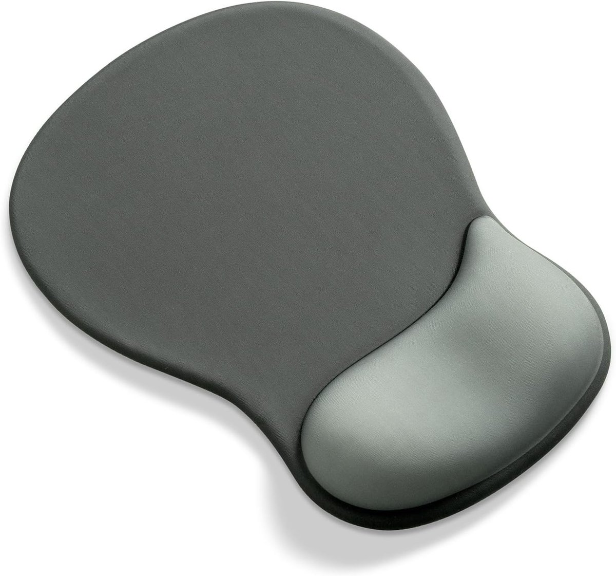 SnelShoppen - Ergonomische Muismat met Polssteun en Gelkussen - Zwart - Ideaal voor Thuiswerken en Gamers - Comfortabel en Precisie