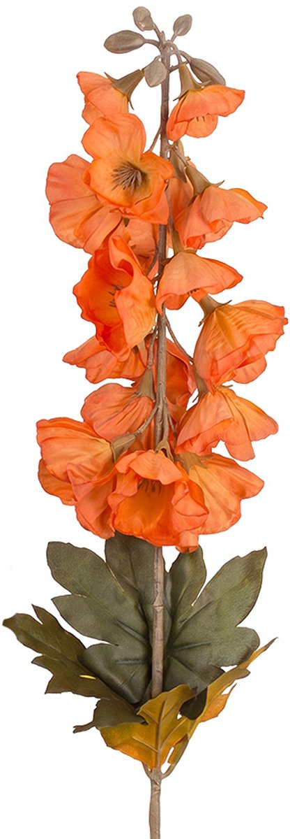 Clayre & Eef Kunstbloem Oranje Kunststof