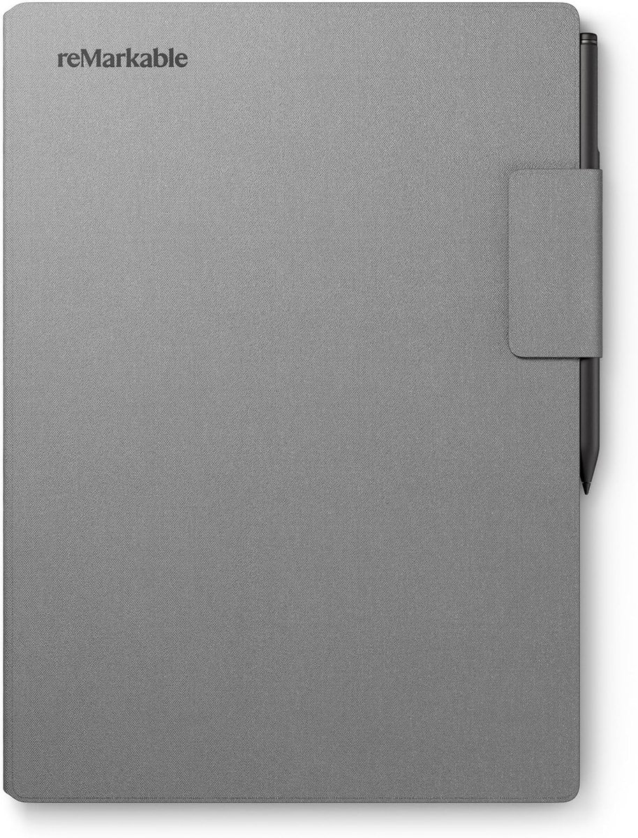 SnelShoppen - Book Folio voor reMarkable Paper Pro Tablet | Grijze Polymer Hoes | Bescherming, Functionaliteit en Elegantie voor 11.8 inch Tablet