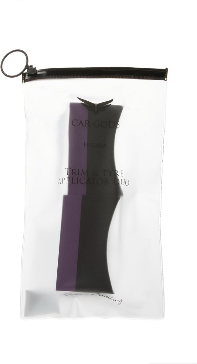 SnelShoppen - Trim en Tyre Applicator Duo - Sponge Applicator voor Evenementen, Auto, Tuin - Ergonomisch Handvat - Voor Snelle en Eenvoudige Toepassin