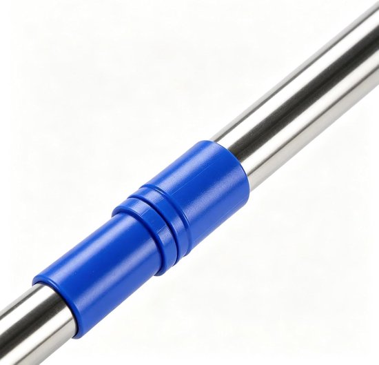 SnelShoppen - Kippenpoep Scooper Hark 2-in-1 met Verstelbare Lange Steel 134,6 cm - Kattenschep voor Kippenhok, Huisdierafvalreiniging, Tuinboerderij, van Snelshoppen — afbeelding 4