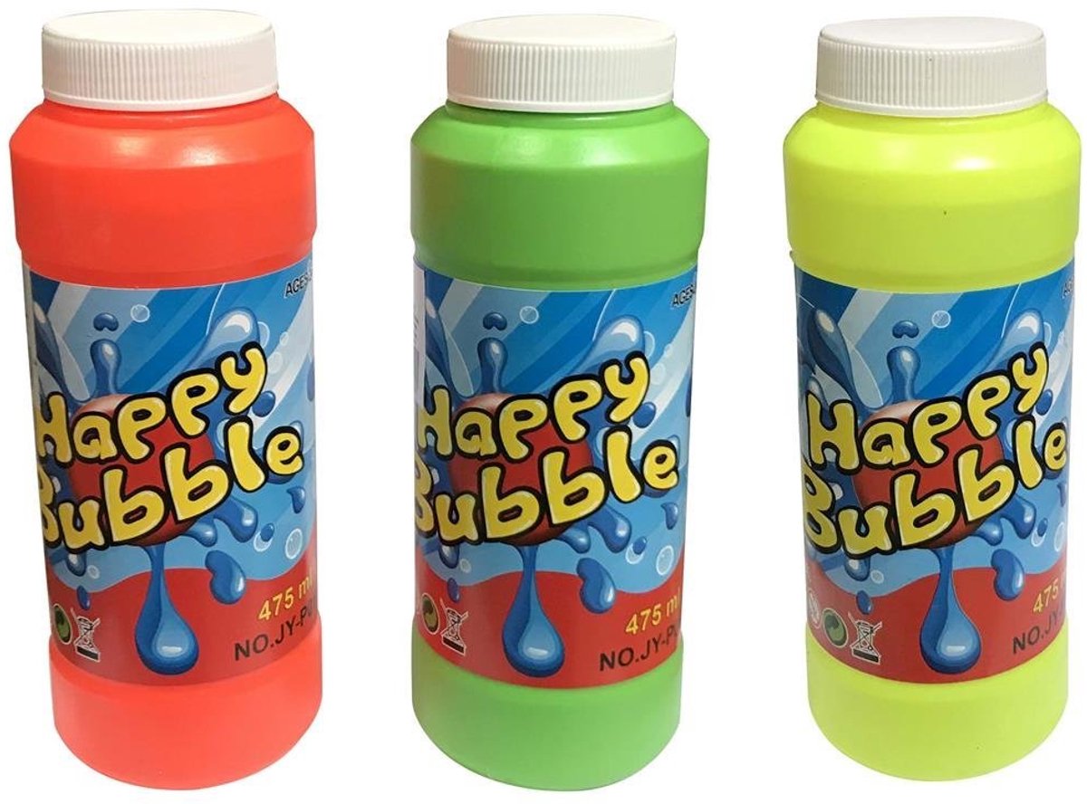 Basic Happy Bubble Bellenblaas Navulling 475 Ml