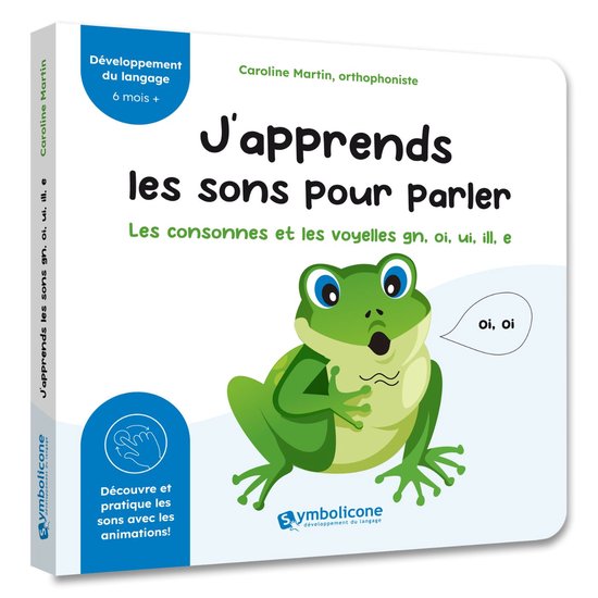 J’apprends les sons pour parler : Les consonnes et les voy ... - cover