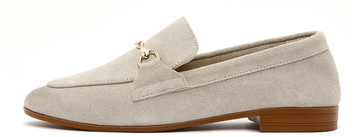 DERIMOD Masculine Loafers Suede Leather Masculine Loafers