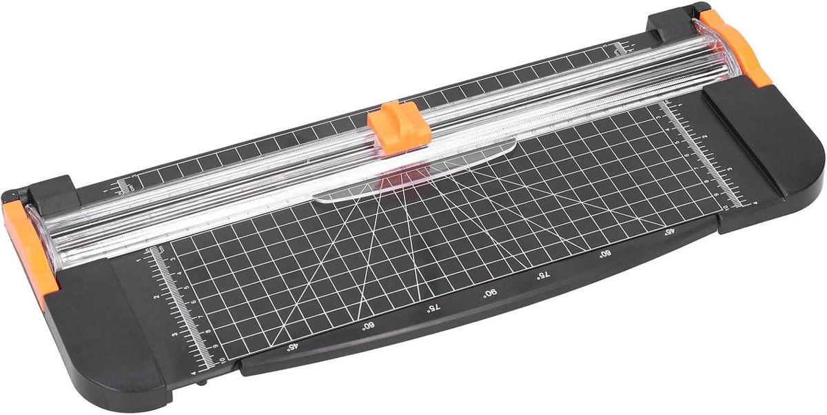 SnelShoppen - A3 Guillotine Papier Snijmachine - Precisie Papier Trimmer voor Scrapbooking, Foto's, Labels en Kaarten - Veilig en Handig - 40x18x3 cm