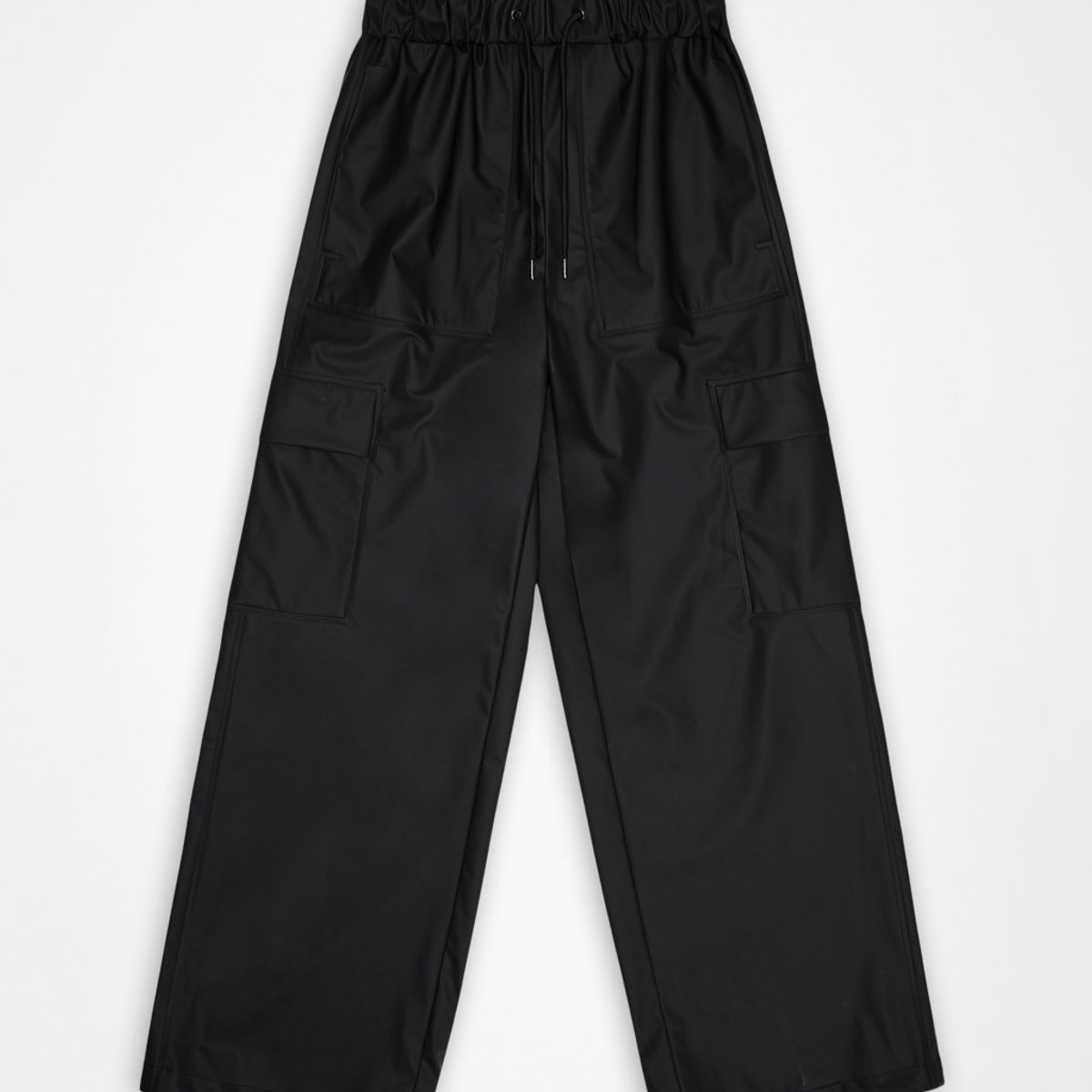 RAINS CARGO RAIN PANTS WIDE Zwart M EU