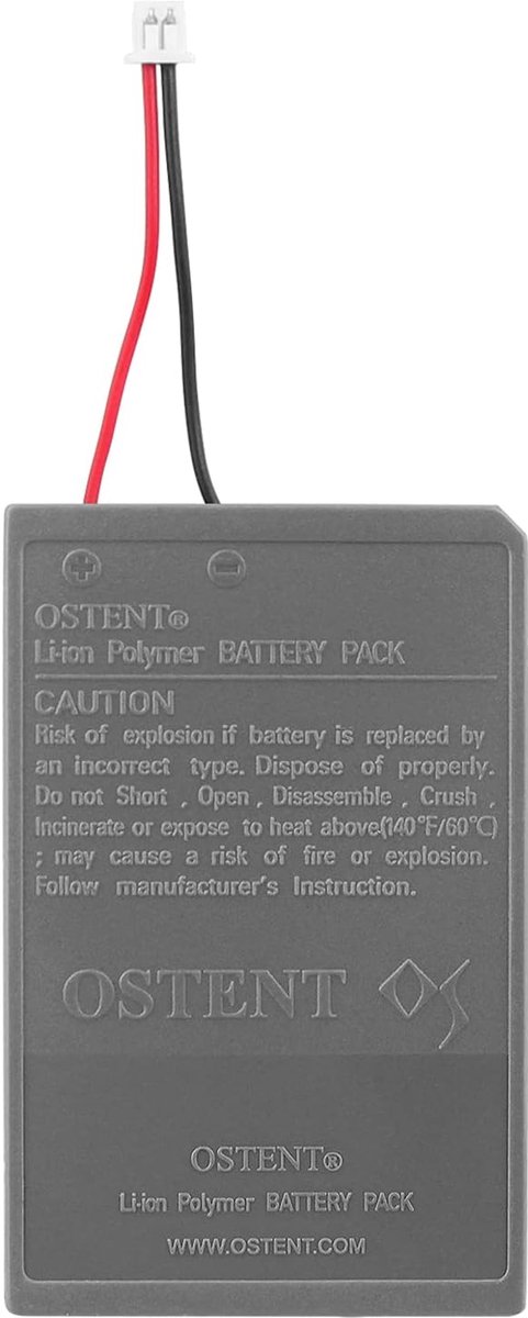 SnelShoppen - Batterijpack Vervanging voor PS4 Slim Pro Controller - Li-ion Accu voor Dual Shock CUH-ZCT2 CUH-ZCT2U - Verlengde Speeltijd - Nieuwe 201