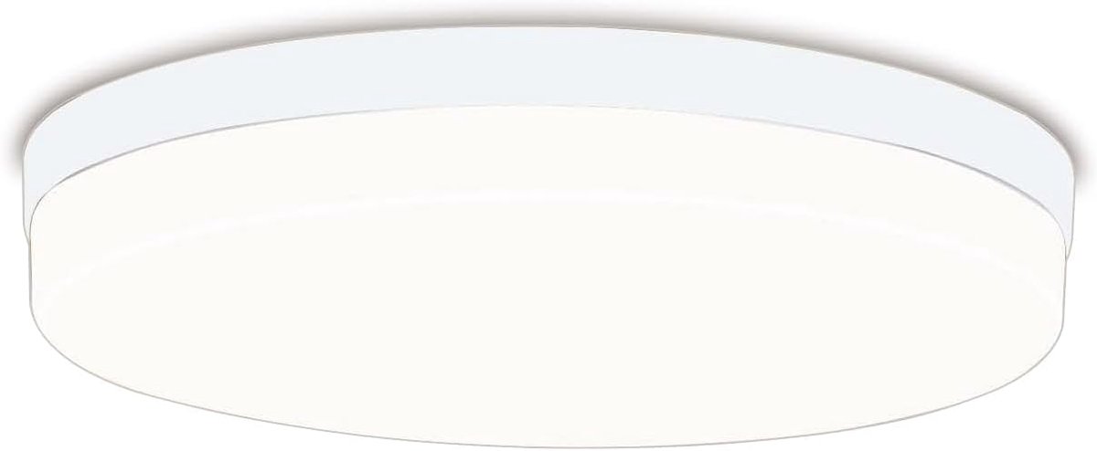 SnelShoppen - Led-plafondlamp Badkamer 36W Waterdicht IP54 4300lm Natuurlijk Wit 4000K 23cm Elegante Keuken Slaapkamer Balkon Garage
