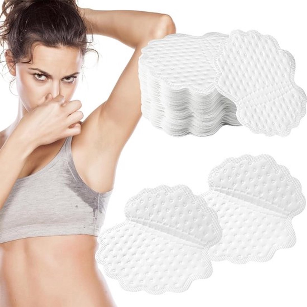 10 Pairs Anti-Zweet Absorberende Onderarm Pads, Geurblokkerende Pads, Anti-Zweet Pads voor Vrouwen en Mannen, Onderarm Kleding, Beschermers