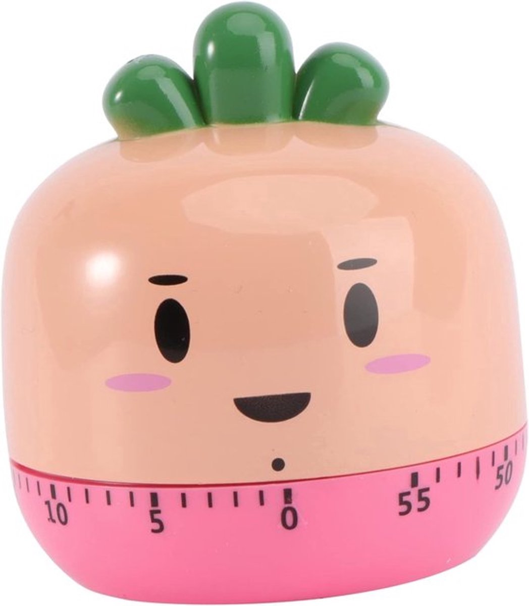 Schattige Keukentimer - Multi-Functionele Mechanische Timer - Afteltimer voor Koken en Dagelijkse Taken 10 stuk
