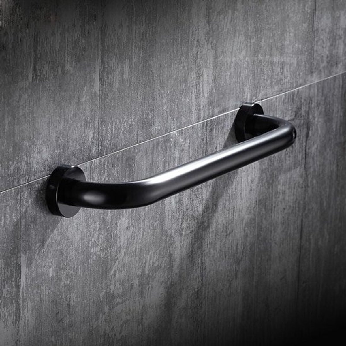 Badkamer greepbalken, Douches veiligheidsgrepen, 30 Cm Anti-slippage badkamer greepbalken, Toilet, Zwart