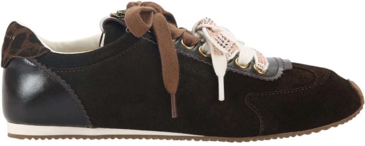 Kurt Geiger London Islington Sneaker Sneakers - Dames - Bruin - Maat 36