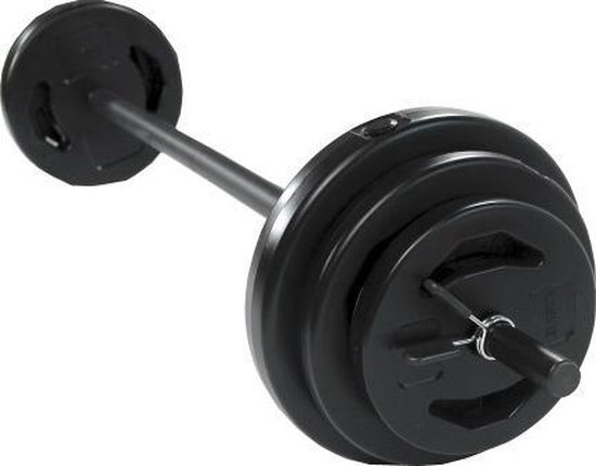 Sportbay® Body pump set | halterset 20 kg Halterstang met gewichten | Pump |