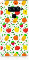 LG V40 Thinq Flip Style Cover Fruits