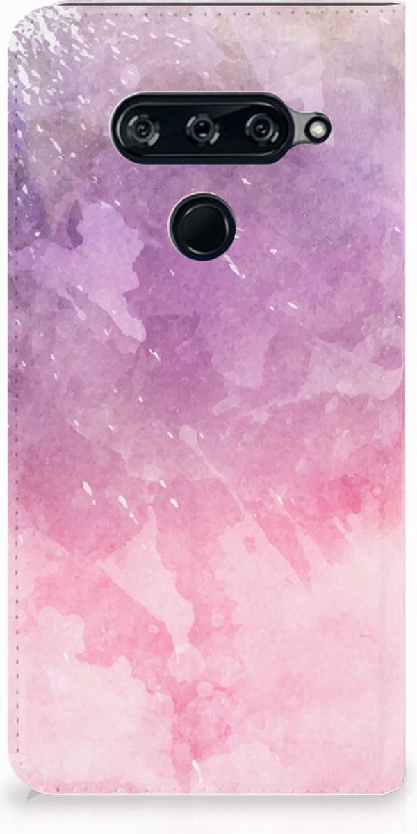Bookcase LG V40 Thinq Pink Purple Paint