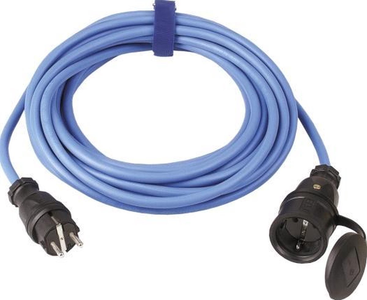 SIROX® verlengkabel 230 V H07RN-F 3x1,5mm² blauw - 25 meter