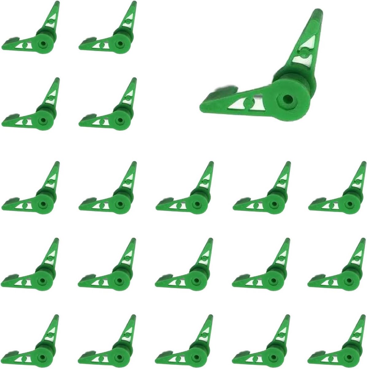 Image of 20 stuks plantenbender - 360 graden verstelbaar - plantentakbender voor het modelleren van planten - doe-het-zelf gereedschap voor tuinieren - wijnstokken en bloemen - tuinbenodigdheden