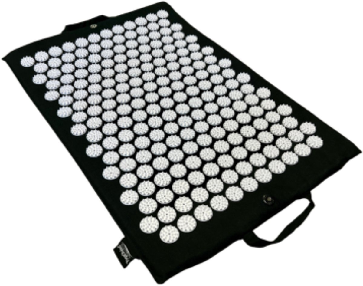 YogaStyles Spijkermat / Acupressuur mat zwart