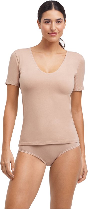 T-shirt FALKE Daily Climate Control Femme 69110 4220 camel S