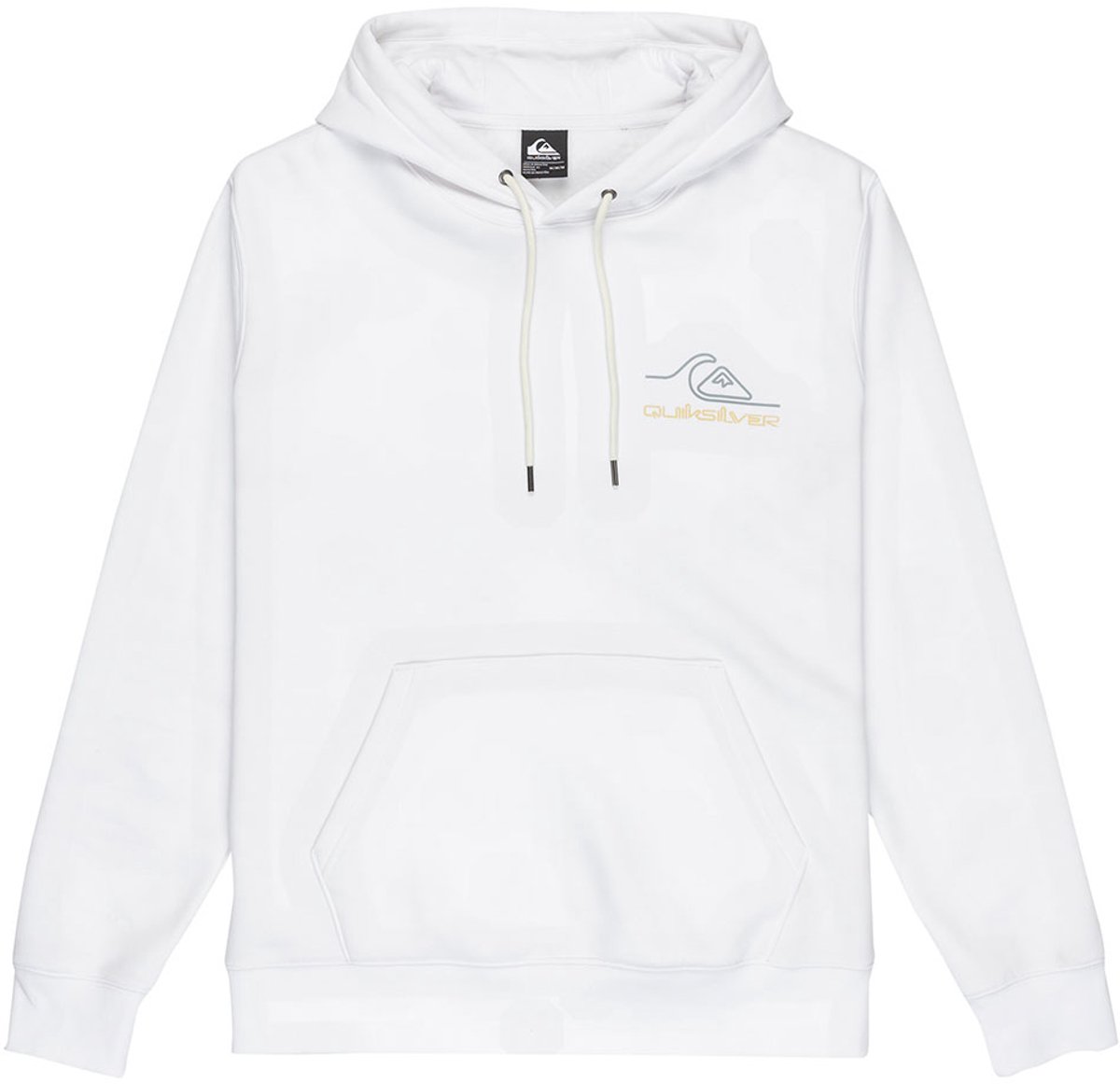 Quiksilver Light Waves Hoodie L Man Wit